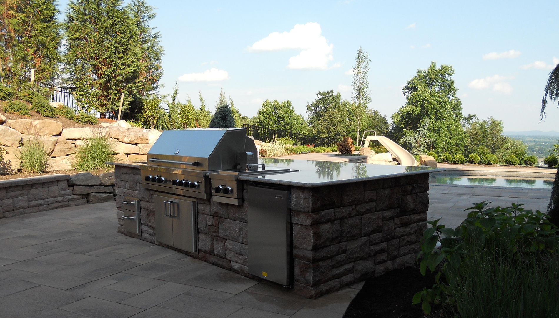 Camp Hill PA outdoor kitchen design